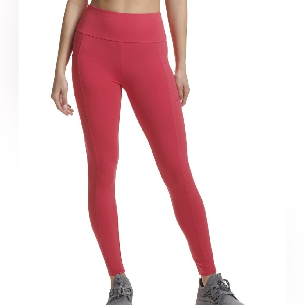 Spalding Women's Activewear 28 Inch Inseam Legging with Pockets XL Azalea